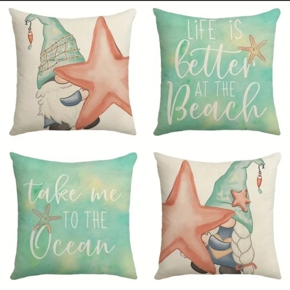 Beach Gnome Pillow Case - Picture 1 of 7